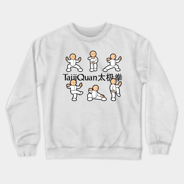 MiniFu: TaijiQuan Crewneck Sweatshirt by Cedarseed